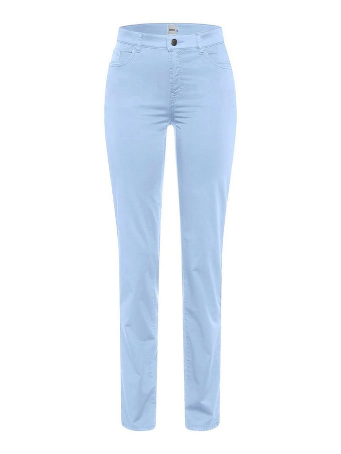 Regular Fit-broek model Mary Van Brax blauw