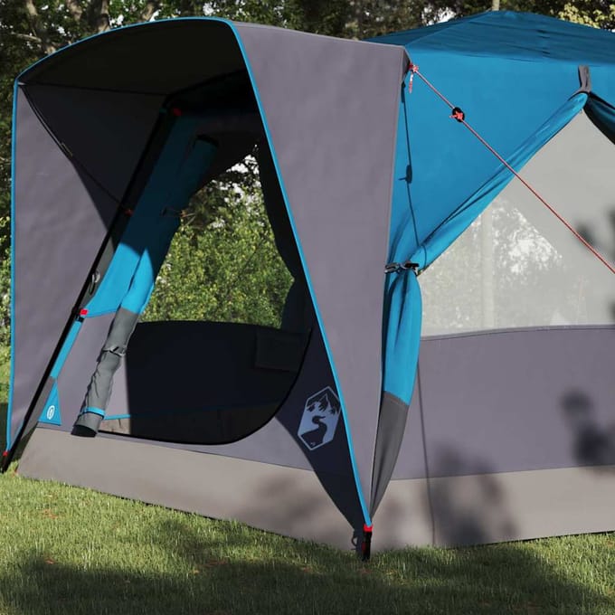 vidaXL - Tent - voor - in - de - hut - 7-persoons - 7-persoons - Blauw