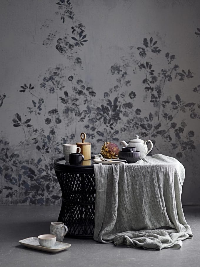 Bloomingville - Neri Mok Stoneware - Zwart