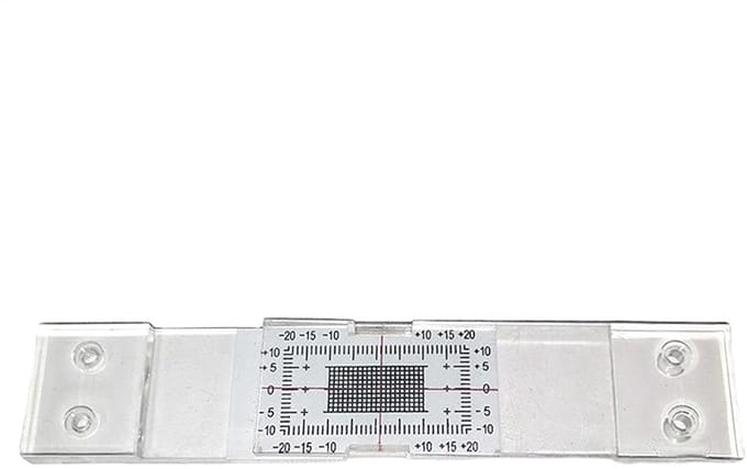 Beton Scheurmonitor - Scheurmeter Meetapparaat - Constructie Inspectie - Dubbelplaat Ontwerp - 10 cm - Transparant