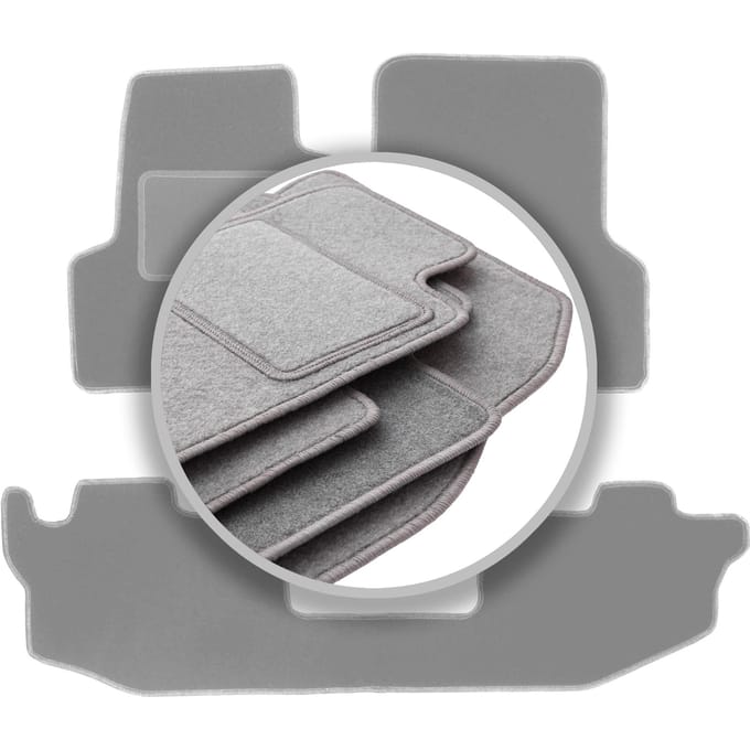 Grijze automatten voor: Jeep Wrangler TJ SUV (1996-2006)
