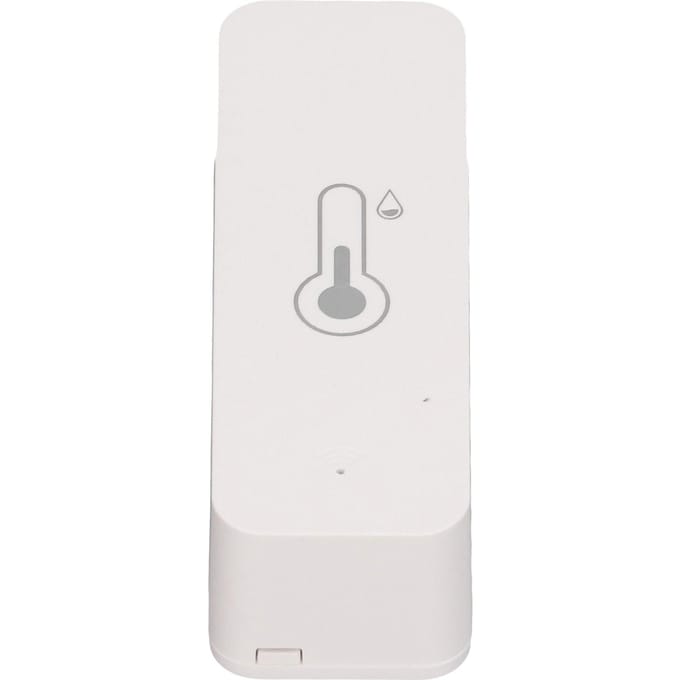 WiFi Thermometer Hygrometer APP Afstandsbediening Realtime Gegevensweergave Temperatuur Vochtigheidssensor white