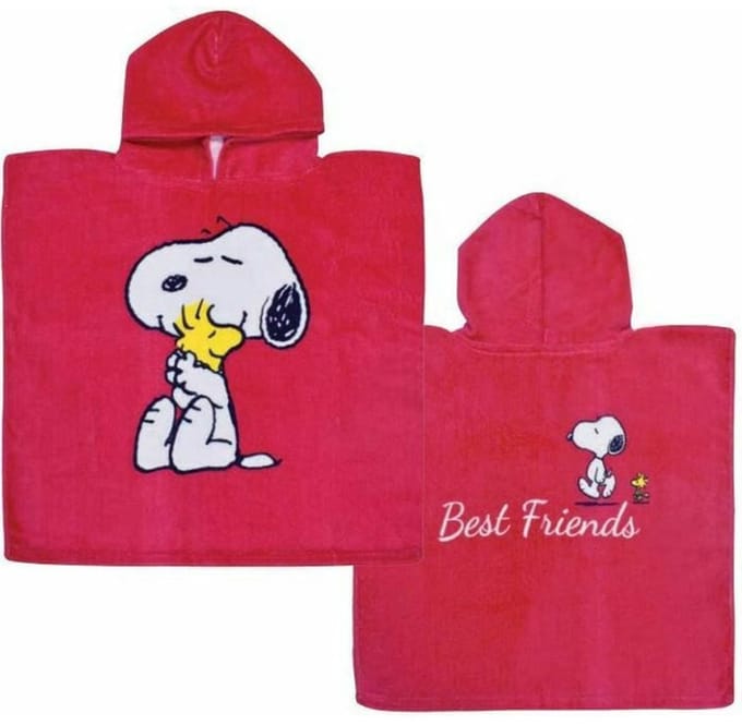 Snoopy strandhanddoekponcho 50x100 cm