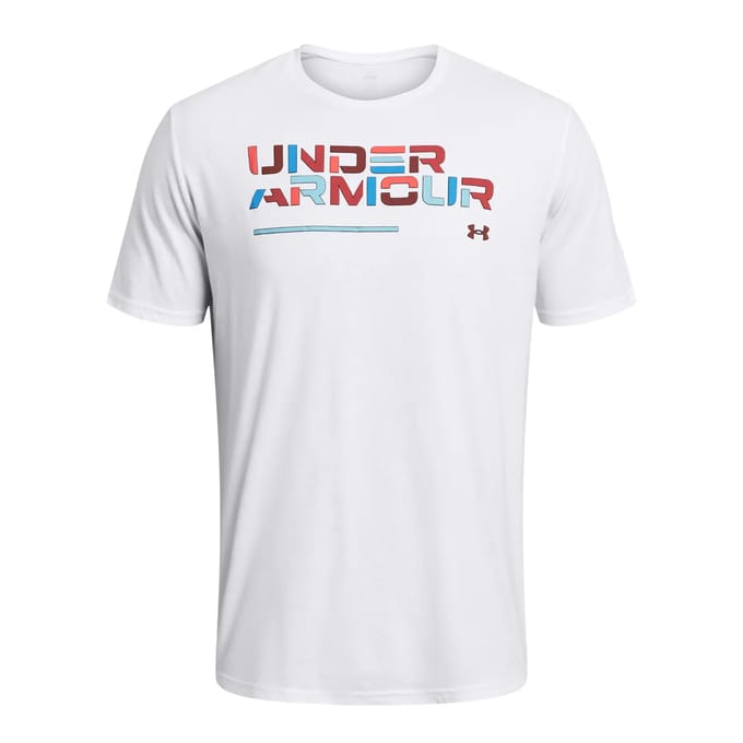T-shirt Under Armour Colorblock Wordmark