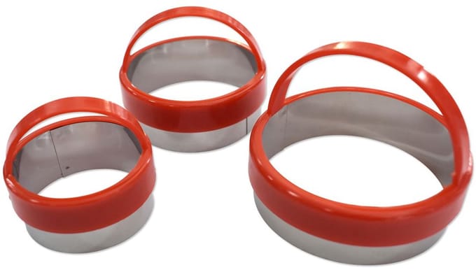 Set van 3 ronde uitsteker met handvat Zenker Uitsteker