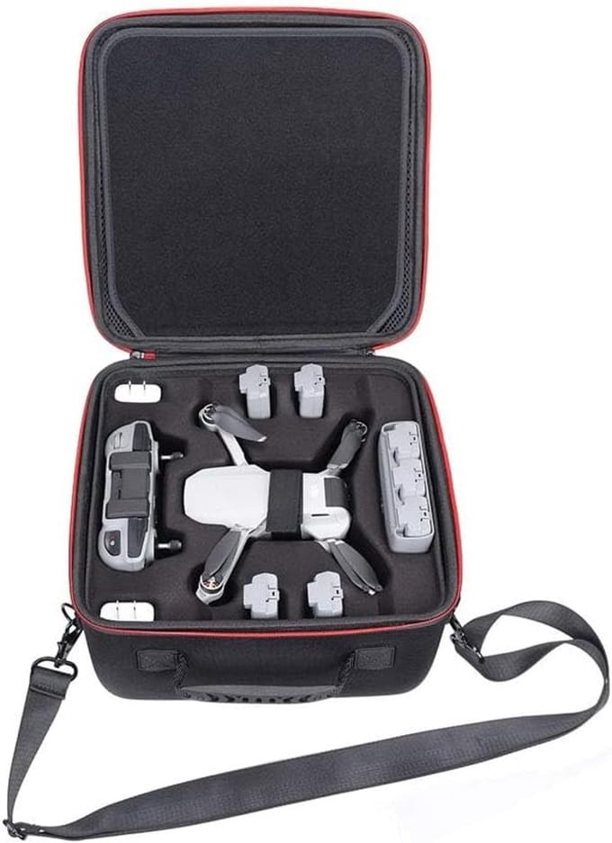 Drone Case voor DJI Mini 4K, Mini 2, Tiny 2 SE en Tiny SE - Bescherming voor Controller, Batterijen en Accessoires