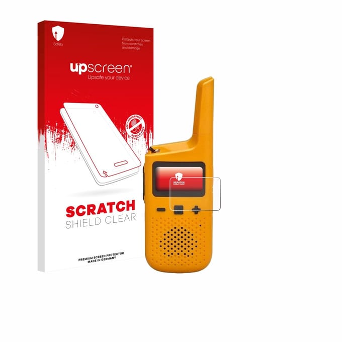 upscreen - Screenprotector voor Motorola Talkabout T72 - Folie Beschermfolie transparant