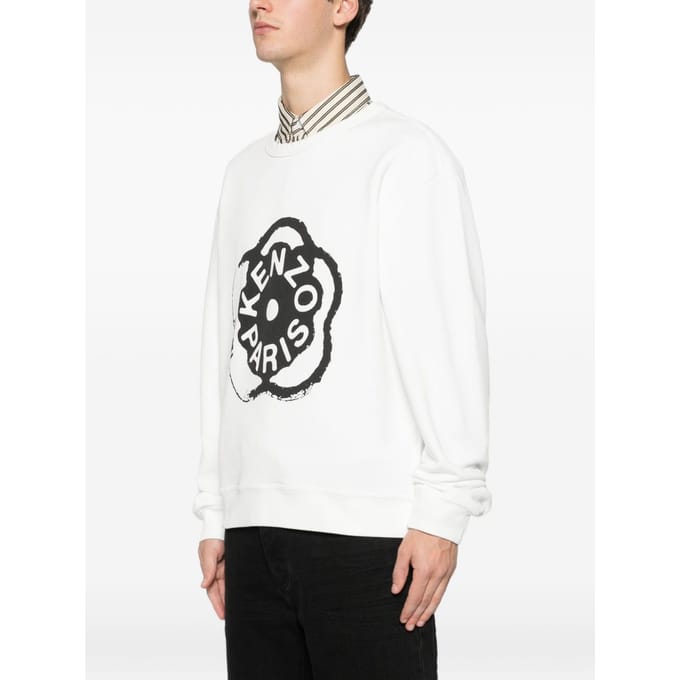 Kenzo bloem sweatshirt boke man wit