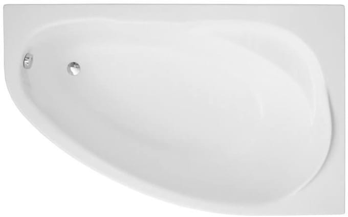 Badland MAREA hoekbad 150 x 100 cm rechts wit