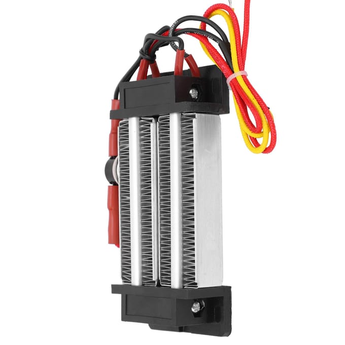 76A2 220V 450W PTC Luchtverwarmer Keramisch Verwarmingselement Geïsoleerde Constante Temperatuur Verwarmer black