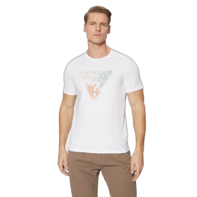T-shirt Guess CN Triangle