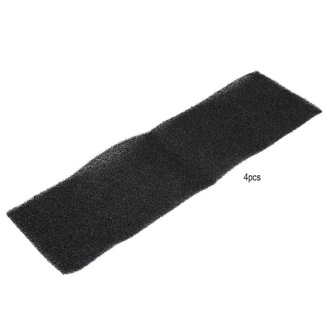 4 Stuks/set Luchtreiniger Actieve Kool Sponsfilter Accessoires voor AC4800 Filter B FLT4825 black