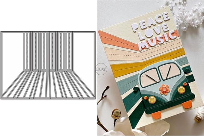Snijmallen Set - Papier Embossing - Kaarten Maken - Scherpe Snijrand