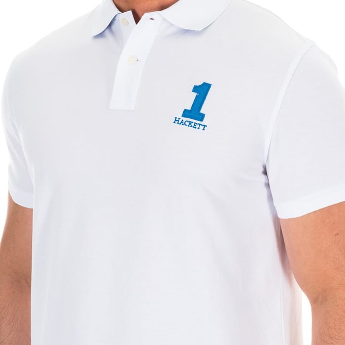 Polo met korte mouwen en reverskraag HM561791 man