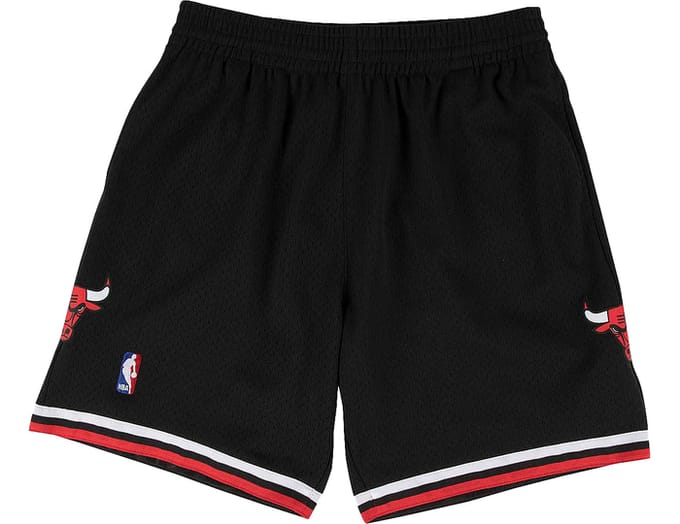 Mitchell And Ness NBA Chicago Bulls NBA C.b. Korte Broek Zwart