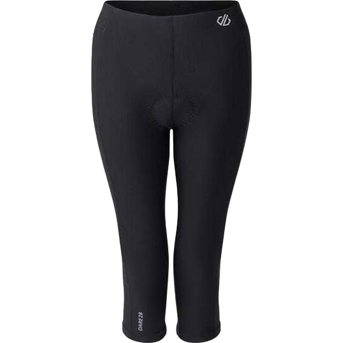 Dare 2B Dames Verve Fietscapri (Zwart)