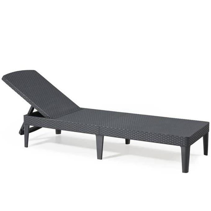 Allibert Jaipur Ligbed – 187,5x58x29cm – Grafiet