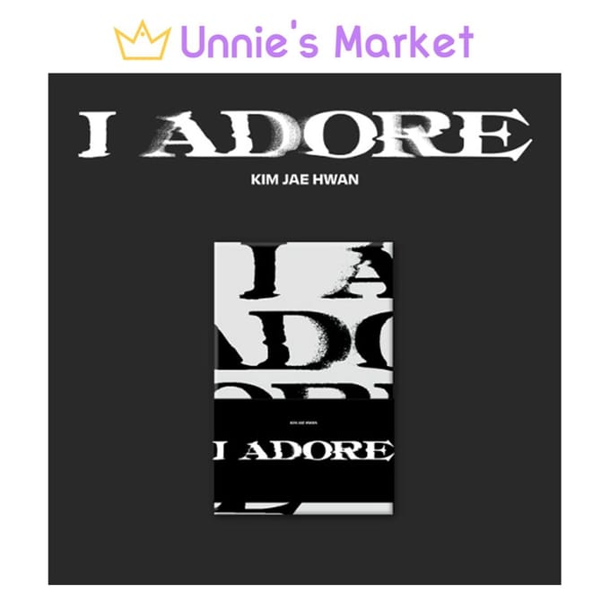 KIM JAE HWAN - J'adore POCA Ver. Album POCA ver. black