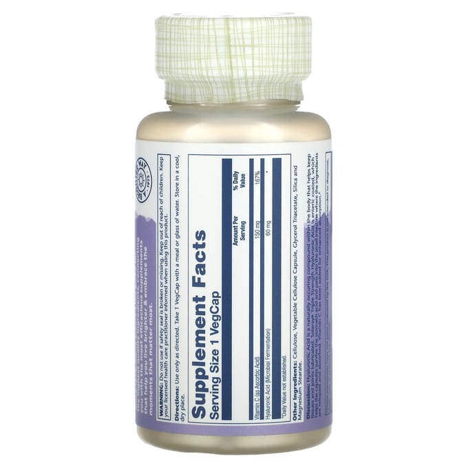 Maagsapresistente Hyaluronzuur, 3x Sterkte, 60mg, 30 Veggie Capsules