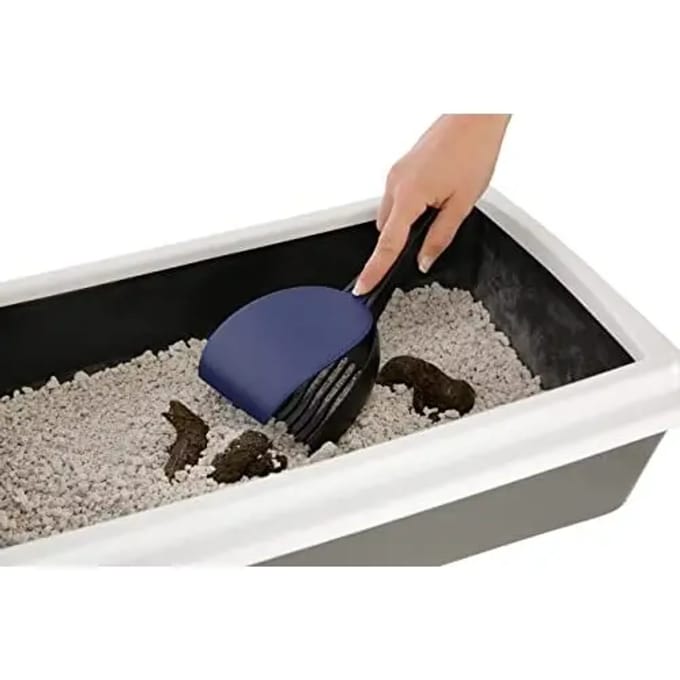 Plastic afvalschep Kerbl Shaker