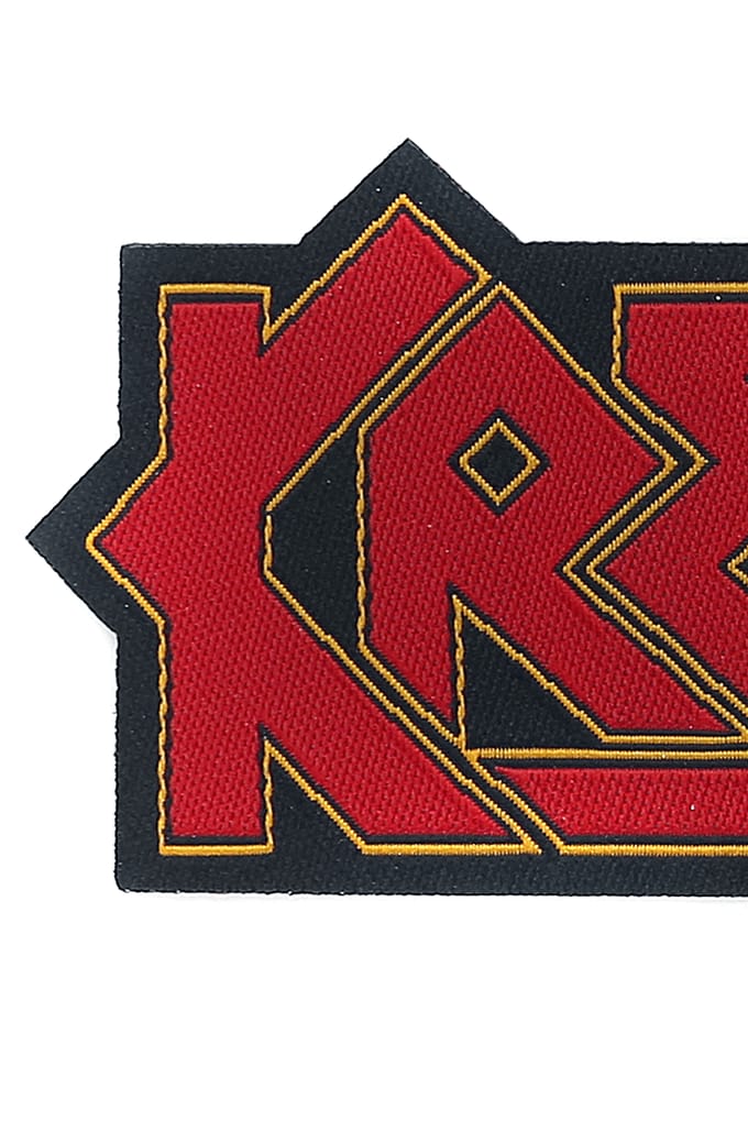 Kreator Patch - Kreator Logo - voor Geen - zwart-rood