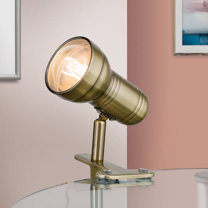 ORION Klemlamp Samal, patina