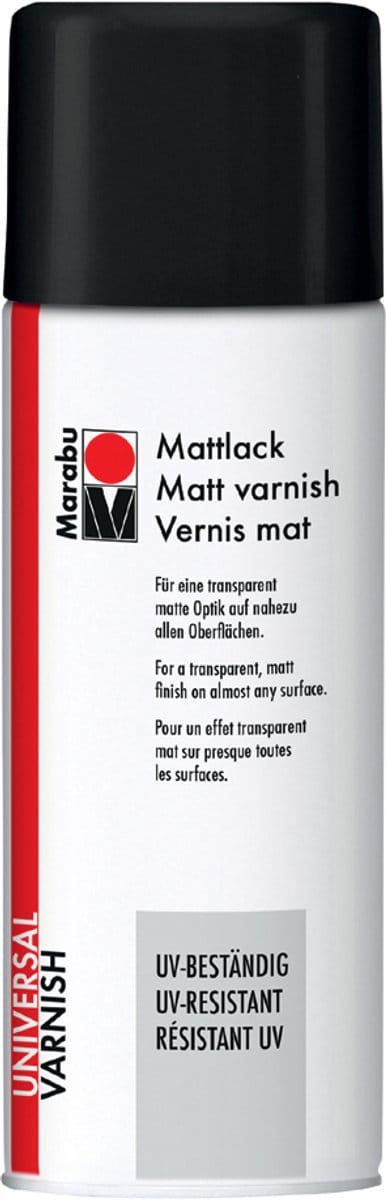 Marabu matte vernis, mat, UV-bestendig, 150 ml bus