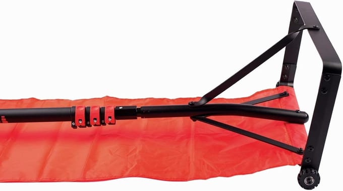 Telescoopsteel - Uitschuifbare steel - Dakonderhoud - Minder segmenten - 7.2 meter - Zwart