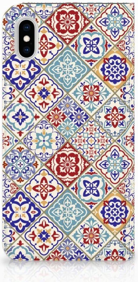 Apple iPhone Xs Max Standcase Tiles Color