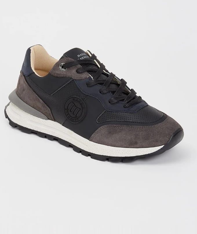 Mason Garments Trail Runner sneaker van leer - Maat 40