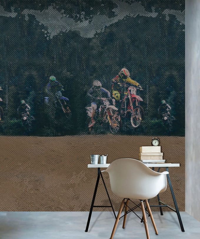 INGK Behang - New Materials - Bloomsbury