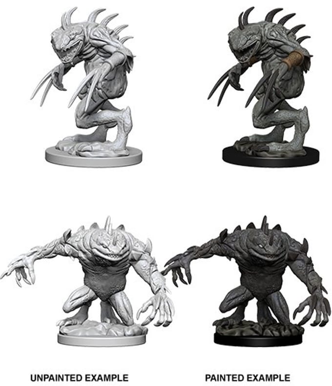 Dungeons and Dragons: Nolzur's Marvelous Miniatures - Grey Slaad and Death Slaad