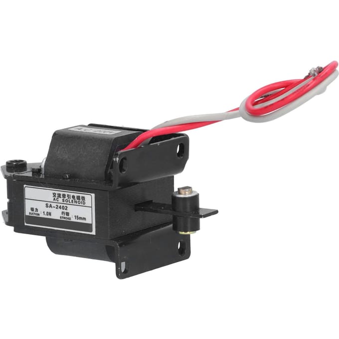 BERM AC Solénoïde Électroaimant Traction Push Pull Aimant Électrique AC220V SA ?2402
