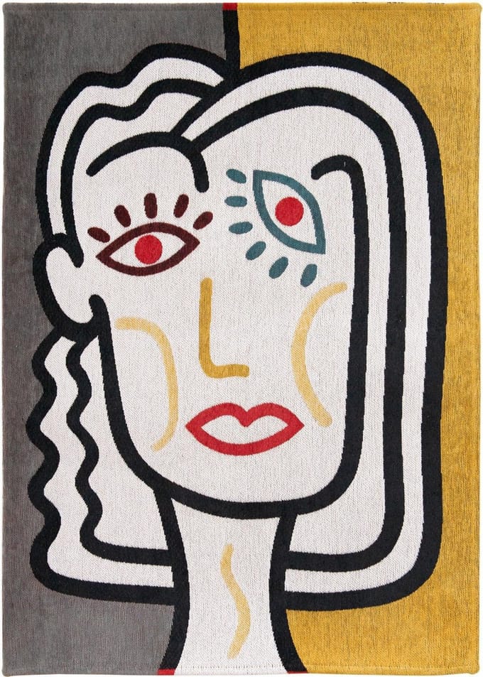Louis De Poortere vloerkleed Dorado - multicolor - 100x140cm
