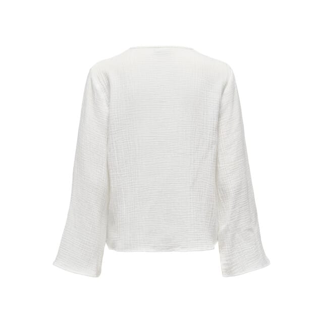 JDY - JDYTHEIS LIFE L/S TOP WVN NOOS - Dames - Wit Blouse