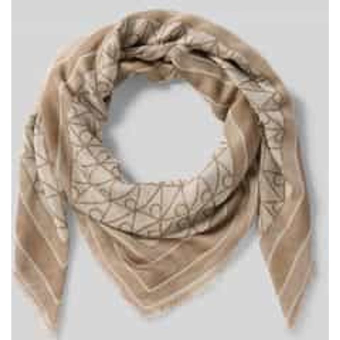 Sjaal van modal in all-over look
