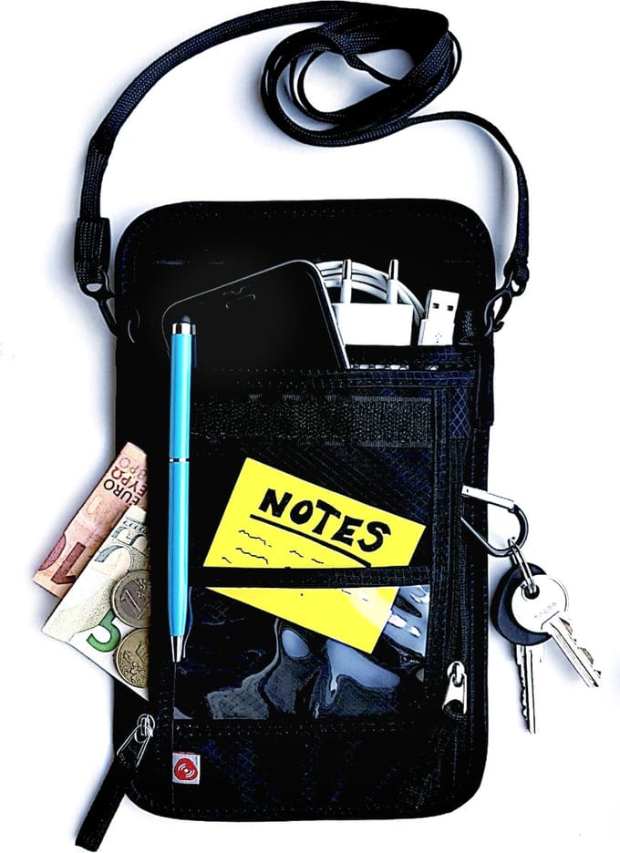 Nektasje Now4you Met RFID-bescherming – Zwart