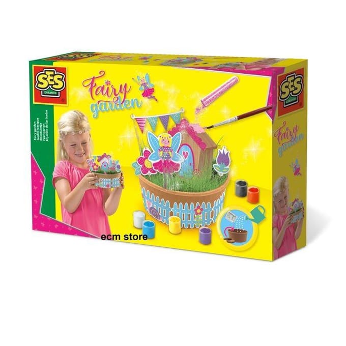 SES Jeu de création Jardin féerique jouet jeu de construction