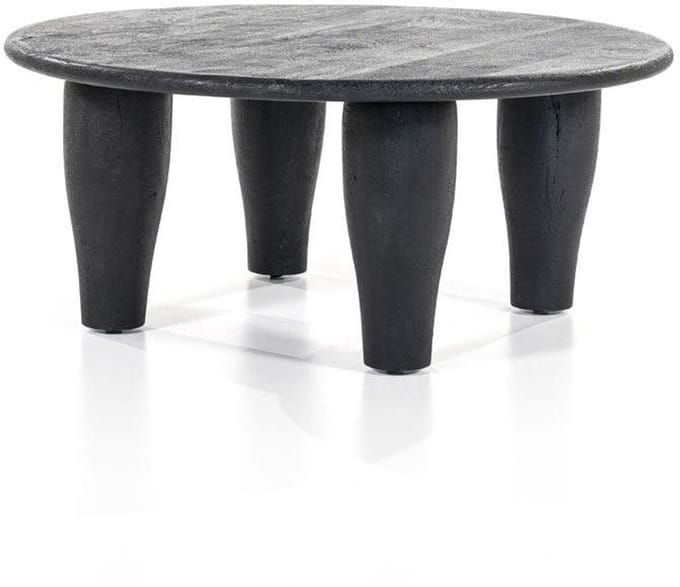 Salontafel Amira 90x90cm - bruin | Eleonora