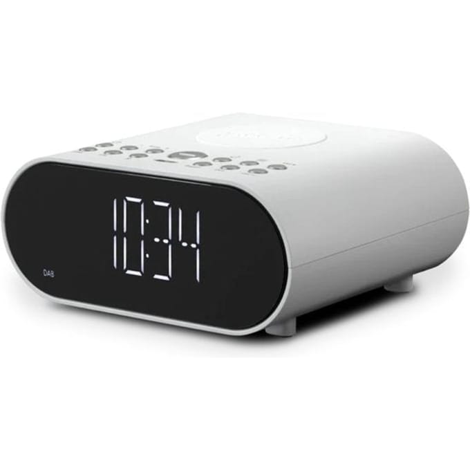Roberts Radio Ortus DAB Charge Klok Analoog & digitaal Wit