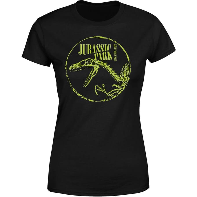 Jurassic Park Skell Women's T-Shirt - Zwart - S