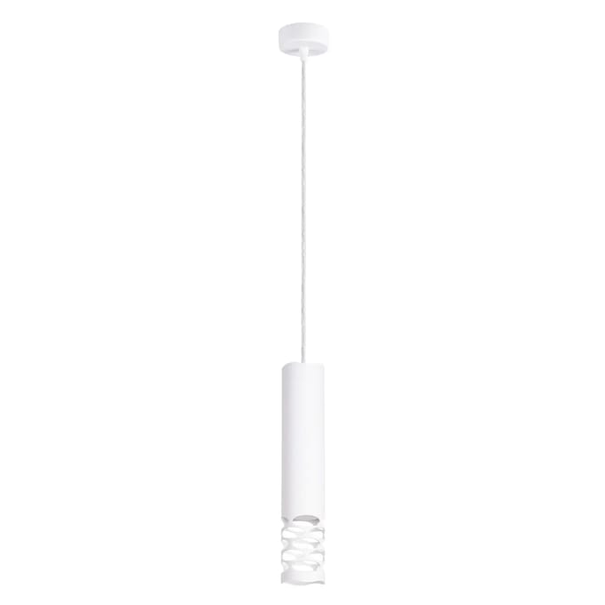 Sollux Lighting Hanglamp Liro - GU10 - wit - staal - 8x8x125cm