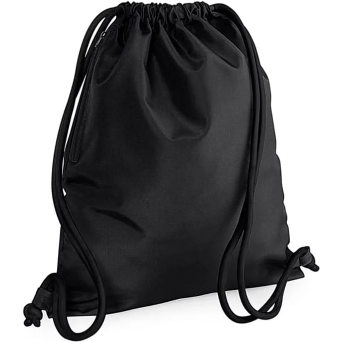Icon Gymsac Sporttas BagBase - 11 Liter Black/Black