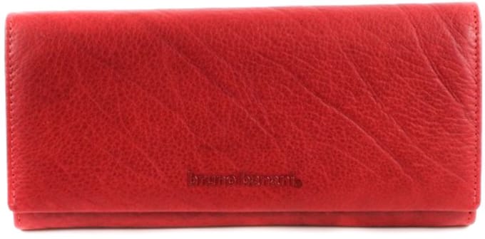 bruno banani Leren Portemonnee Africa Wallet Red Rood