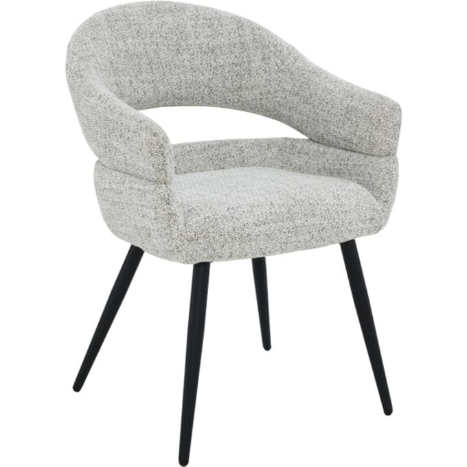Livingfurn eetkamerstoel megan bisque oasis set van 2 62x58x85cm