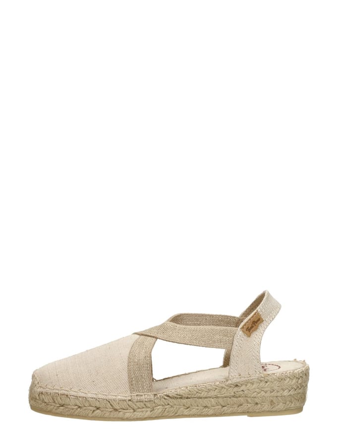Toni Pons Verdi-V Sandalen Touwzool - Gebroken wit - Maat 37