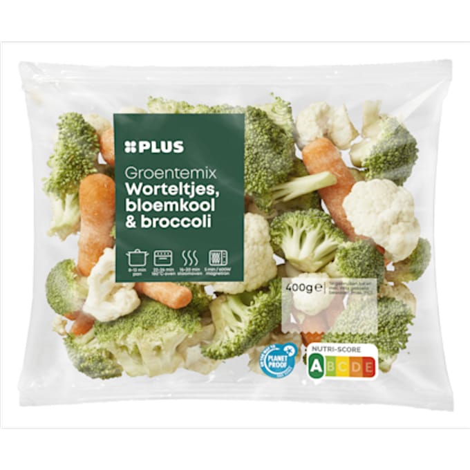 Groentemix broccoli wortel bloemkool