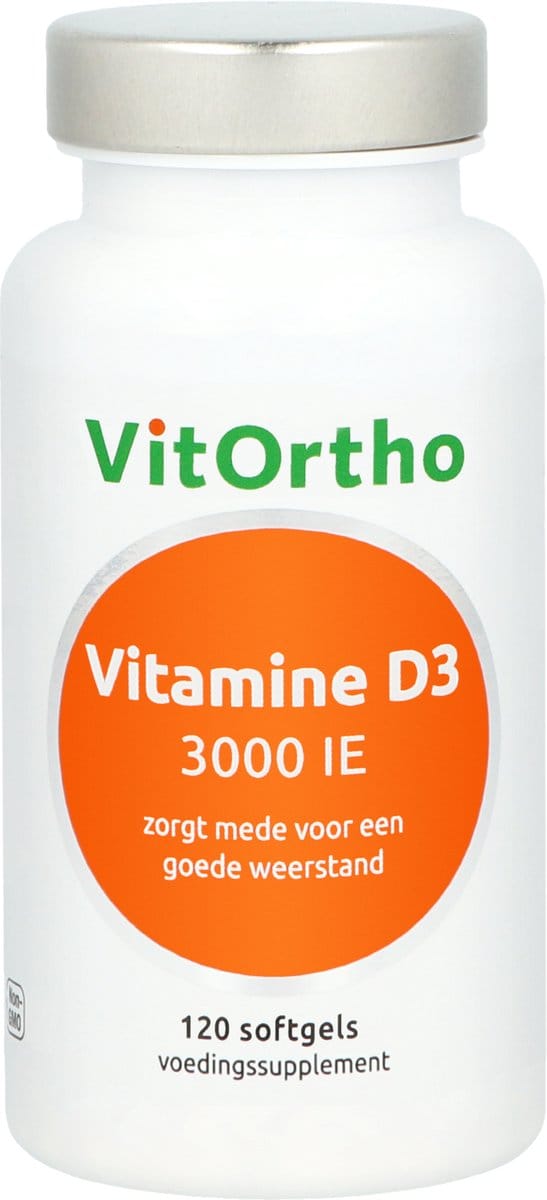 VitOrtho Vitamine D3 3000IE (120 st)
