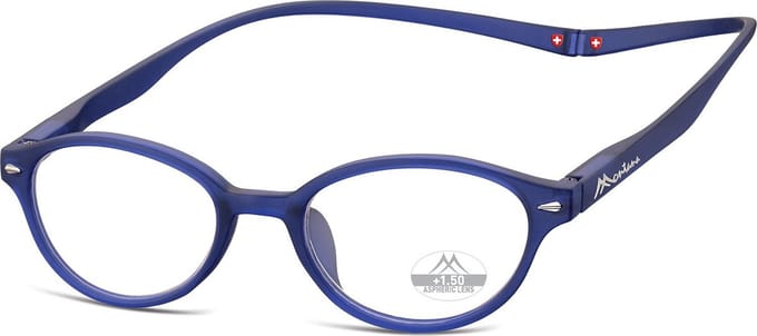 Montana MR61B Leesbril met magneetsluiting +1.50 Blauw