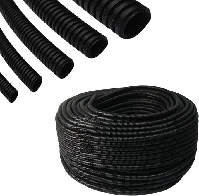 Flexibele Gegolfde Buis voor Kabelbescherming en Isolatie (10m, 7,5mm)